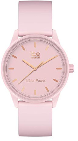 Ice-Watch - ICE solar power Pink lady - Rosa Damenuhr mit Silikonarmband - 018479 (Small)