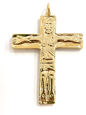 De Bussy Cruz Itinerante Camino Neocatecumenal en Metal con baño Dorado