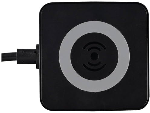 as - Schwabe 2-Fach Mehrfachsteckdose & Induktionsladefläche - 1,5 m Kabel - Steckdosenwürfel mit 3 USB-Ports - Cube Steckdose - Steckdosenturm, schwarz, 18220