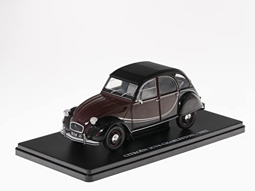 OPO 10 Voiture Miniature de Collection 1/24 Compatible avec Citroen 2CV 6 Charleston 1982 - VC002