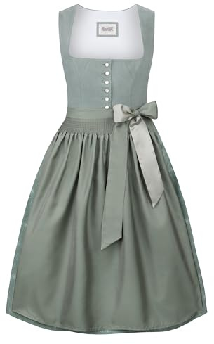 Stockerpoint Damen Dirndl Helene I Größe 32-48 I Bequemes Trachtenkleid mit Schürze & liebevollen Details I Bequem & pflegeleicht I Perfekt für Trachten & Festlichkeiten