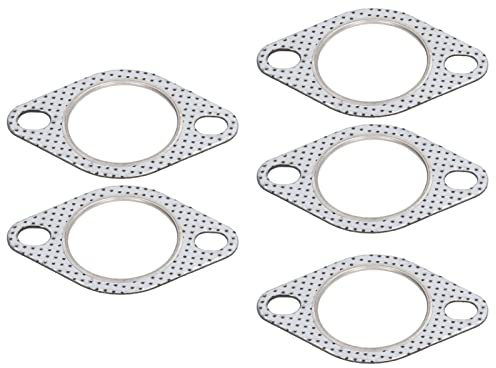 Juntas de Brida de Escape, 5 Piezas, 2 Pulgadas, Alta Temperatura, para Tubos de Descarga de Cabezal