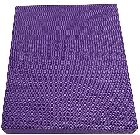 Balance-Trainingsmatte, TPE, Wasserdicht, Rutschfest, Hoch Belastbar, übungs-Balance-Pad, Weiches Kissen, übungs-Balance-Pad für Physiotherapie, Knie- und Kn?chelübungen, (Lila)
