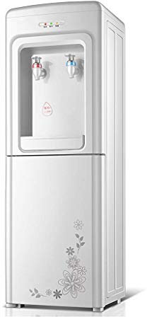 Upgrade Warmwasserspender Toploder, freistehender Edelstahl Liner Wasserspender mit 3-5 Gallonen, doppelter Temperaturregelung und großem Fassungsvermögen, weiß, eis/warm/warm