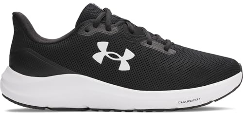 Under Armour Men's Ua Charged Pursuit 4 Running Shoe, Schwarz Schwarz Weiß, 43 EU