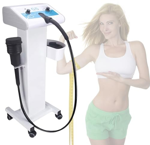 HTYSCUL Professionelles G5 Handheld Vibrationsmassagegerät für Ganzkörper Gewichtsverlust - Hochfrequenz-Schlankheitsgerät mit 5 Massageköpfen für straffere Haut