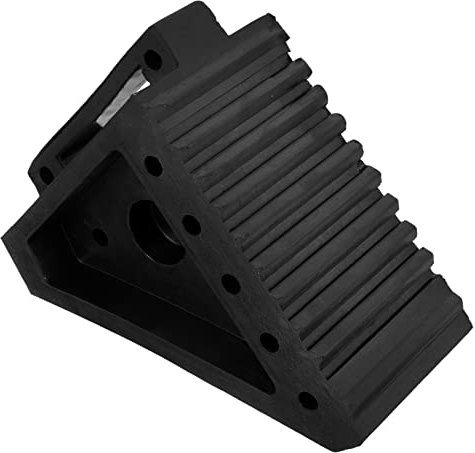 JECOMPRIS Portable Gummiwheel Chocks Reifenstopper Für Fahrzeuge Sichern Von Anhängern Und Motorrädern Und Langlebig