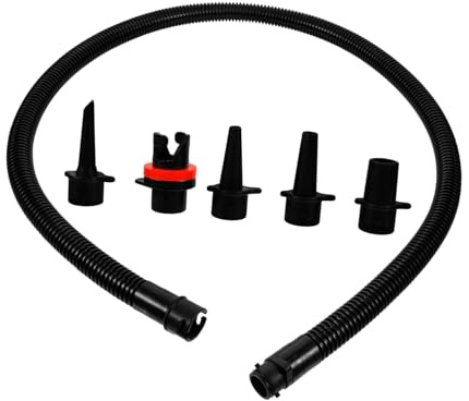 MUELODSIC Kayak Air Pump Hose Multi-connectors and Adapter, Inflator Extension Tube for Kayak and Inflatable Boats, Sturdy Plastic Pump Hose Accessory for Water Sports and Outdoor Use