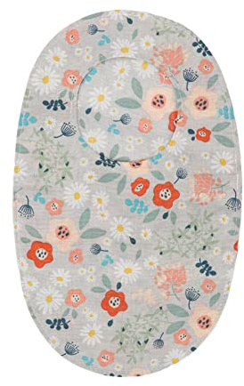Fictory Stomabeutel mit Blumenmuster für die Dusche – Auslaufschutz, weiche Baumwolle, tragbares Design