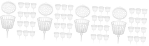 UKCOCO 4 Ensembles Engrais Acier Inoxydable Pour Bonsai Outils De Fertilisation Pratiques Durables Pour Plantes Vertes 30 Pièces * 4