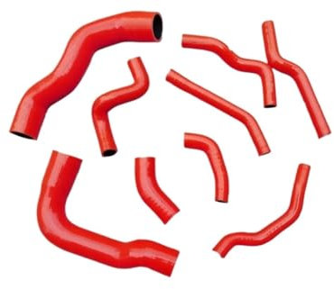 Manguera De Refrigerante Del Radiador Para W202.024 Para C230K 2.3L 1999-2000 aire Manguito Intercooler(Red)