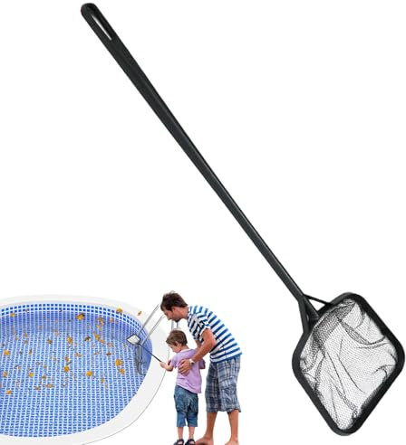 Herramienta Recolectora de Red para Piscina - Recogehojas Portátil | Accesorios para Eliminar Residuos En Acuarios Y Fuentes
