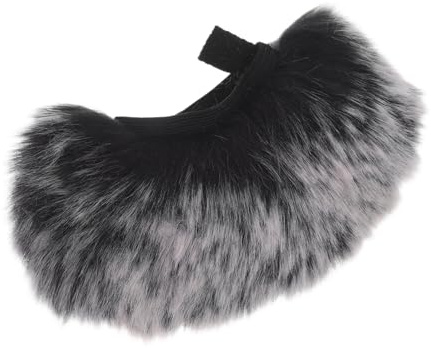Yardenfun Smartphone Mikrofon Windschutz Flauschige Lavalier Windschutzscheibe Outdoor Stimme Klar Schutzabdeckung Kompakt Robust