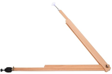 Angoily Holzbearbeitungszirkel für Lehrkräfte Großer Zeichenkompass Demonstrationswerkzeuge zum Zeichnen von Kreisen Zirkelwerkzeug mit Verstellbarem Radius bis Stabiler Holzkonstruktion