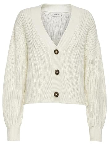 Only Mujer Onlcarolspring L/S Cardigan Knt Suter crdigan,Jet Stream,L