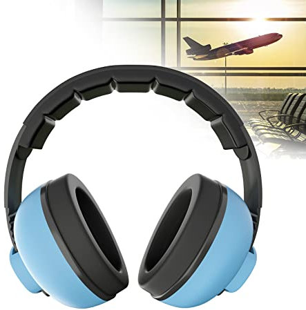 FungLam Protezione dell'udito per bambini, neonato antirumore per protezione dal rumore (0-4 anni), paraorecchie per bambini, protezione dal rumore, previene danni all'udito, vestibilità comoda