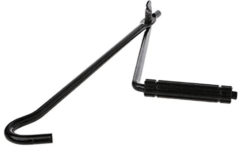 Scherenwagenhebergriff – Arbeitssparender Wagenheber-Griff, Wagenheber-Hand, Radschlüsselgriff für Scherenheber, Auto-Eisen-Reifen-Radanstoßschlüssel, Scherenwagenheber