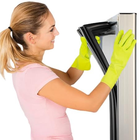 NBEST Universal Kühlschrank Türdichtung Kühlschrankdichtung Magnetdichtung Verschiedene Größen Gefrierschrank Kühlschrankteile abdichtung,Schwarz