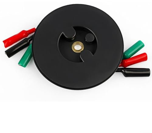 Krokodilklemmen, elektrisch isolierter Draht, Auto-Multimeter-Verbindungsdraht, Kabeltrommelverlängerungstest, einziehbar mit mehreren Anschlüssen (6 Meter)