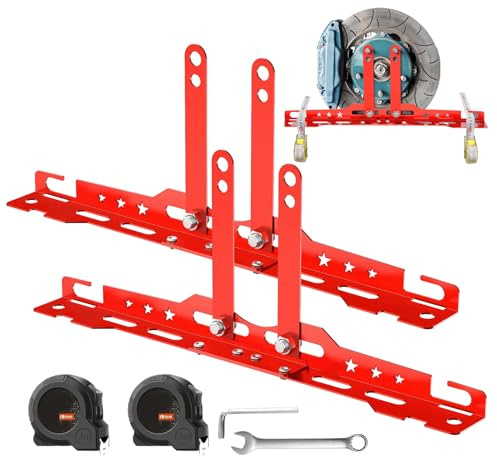 usefulbeauty Herramientas De Paralelismo Automotriz,Equipo De Paralelismo Reforzado - Accesorios Reparación Neumáticos para Taller Vehículo Utilidad Garaje Casa Moto