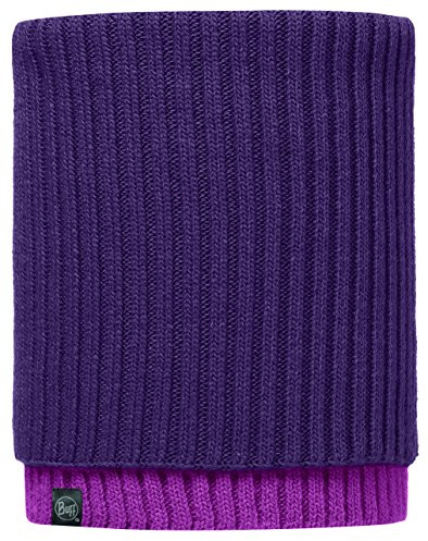Buff Snud Brombeere Nackenwärmer Halswärmer gestrickt, brombeerfarben, Einheitsgröße