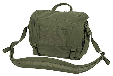 Helikonskala, Urban COURIER väska, LAPTOPTASKA medium – Cordura– olivgrön, Grön olivgrön