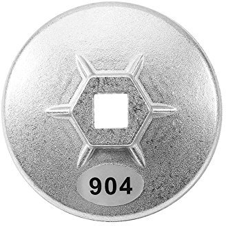 Candeon Chiave per filtro olio 79mm 15 flauto Tappo in alluminio per filtro olio Chiave per cartuccia Strumento per rimozione presa auto