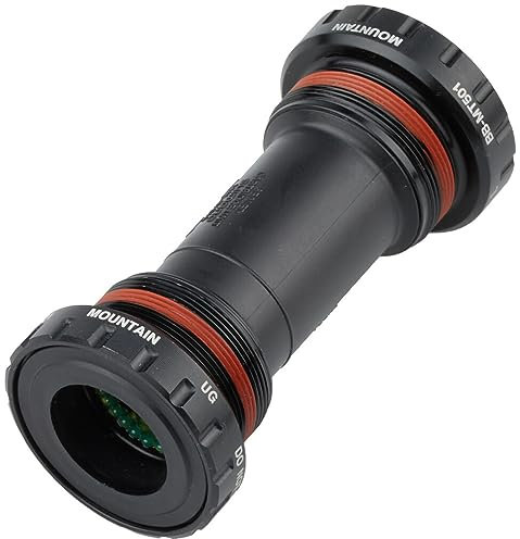 SHIMANO Bbmt501b BB-MT501 Außenbordlager Tretlager Satz englisches Gewinde 68/73mm, Schwarz, British Thread