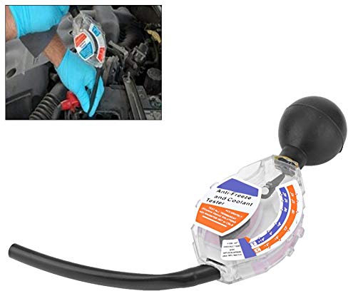 Tomotato Tester Antigelo, Tester Preciso per Liquido di Raffreddamento con Scala in °C e °F, Materiale ABS, Accessorio per Manutenzione Auto for Automobilisti