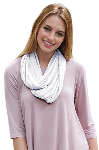 Lina & Lily Modal Premium Jersey Loop Schal für Damen Herren