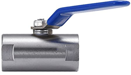 MBELLO Hose Connectors,Y Connector, Ball Valve,1/2-3 Internal Threaded Water Pipe Fitting Switch,DN15-DN80 Straight-Through Ball Valves,1pcs (Color:DN 25) (Color : DN 40) (Color : DN 15)