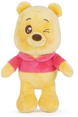 Simba 6315870021 Disney Winnie l'ourson Twinkle Eye Puh, Peluche 25 cm, pour Les Enfants dès Les Premiers Mois de la Vie