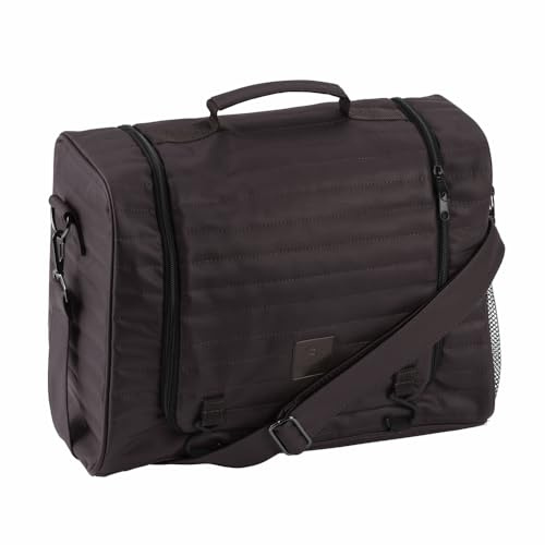 Eskadron Pferde Organizer Tasche Faux Leather Teak Brown Platinum 2024