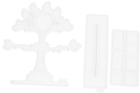 Tofficu Silikon-fotorahmenform Baumdesign Einfaches Epoxidharz-basteln Für Kinder Jugendliche