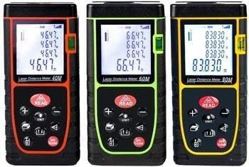 Misuratore Distanza Professionale Metro Laser Portatile Fino a 40m
