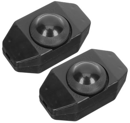 SHINEOFI 2pcs Led Switch Lamp Switch for Lamp Light User-friendly Knob for Easy Operation