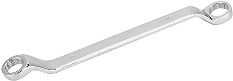 ANKROYU Llave de anillo de doble desplazamiento de 12 a 14 mm, llave de acero al carbono con diseño de trinquete alargado con construcción tratada con calor, herramienta automotriz