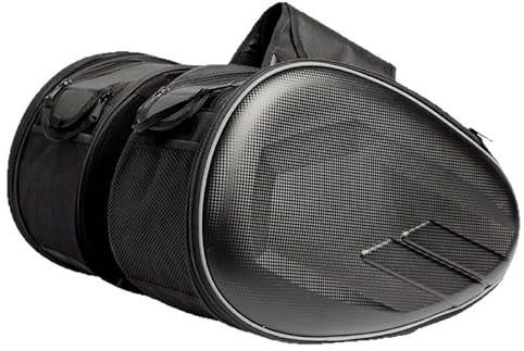 GREB Motorrad Hecktasche für Honda CB750 CB 750 Hornet 2023, Motorräder Helm Rucksack Hartschale Erweiterbare Motorrad Satteltasche Motorrad Tasche,PU