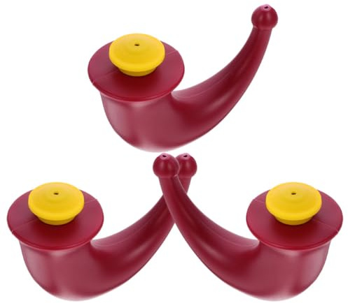 MAGICLULU Nasenspülflasche und Praktischem Aufbewahrungsdesign 3 Stück aus Kunststoff mit Weicher Nasendüse und Nasenreinigung für Tägliche Nasenspülung