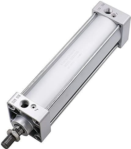 Heschen Pneumatic Standard Cylinder, SC 63-200, PT3/8'' Port, 63mm Bore, 200mm Stroke, Double Acting