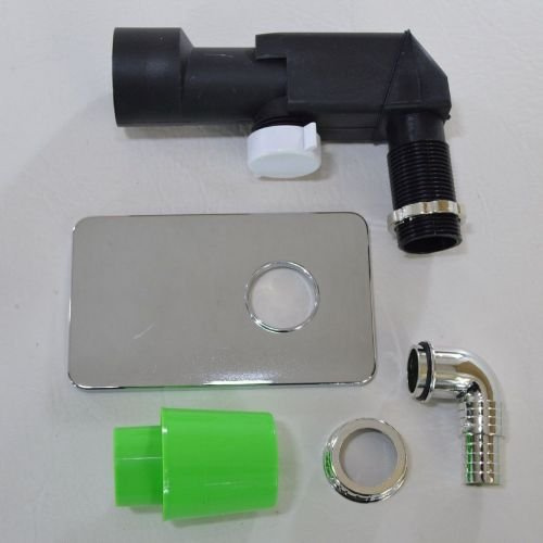 Unterputz Geräte Siphon UP-Sifon DN 40 50 mm Syphon Abfluß Waschmaschine