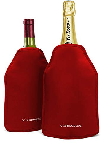 VB VIN BOUQUET FIE 342 Funda Enfriadora Autoajustable Antideslizante Rojo