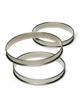 Autre Cercle a Tarte INOX Hauteur 2,7 cm diam 20 cm