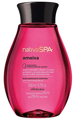 Boticario Linha Nativa Spa (Ameixa) - Oleo Hidratante Corporal 200 ml - (Boticario - Colección Nativa Spa (Ciruela) - Aceite hidratante corporal 6.7 onzas líquidas