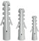 300 Pcs Wall Plugs Set, All in One Multi Purpose raw plugs, 6 8 10 mm Assorted Size Expansion Raw Plugs, Masonry Expansion Wall Plugs for Plasterboard Fixings