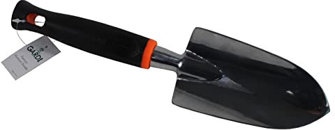 Gardi Black & Orange Hand Trowel for Weeding, Moving, Planting & Digging