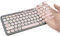 Tastaturabdeckung Ultradünnes Silikon für Logitech K380, Tastaturabdeckung für Logitech K380 Wireless Keyboard, wasserdichte staubdichte Tastaturhaut (Farbverlauf Rosa)