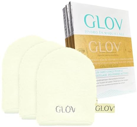 Glov Mikrofaser Gesichtsreinigung Mikrofaser Gesichtstücher Waschbar Set Wiederverwendbar Sanft Zur Ideal für Makeup Entfernen und Tägliche Reinigung Perfekt für Unterwegs und Zuhause