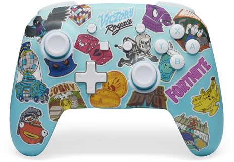 Manette sans fil améliorée PowerA pour Nintendo Switch, modèle OLED et Switch Lite, accessoire de jeu, manette de jeu, manette gaming, manette Bluetooth, sous licence officielle