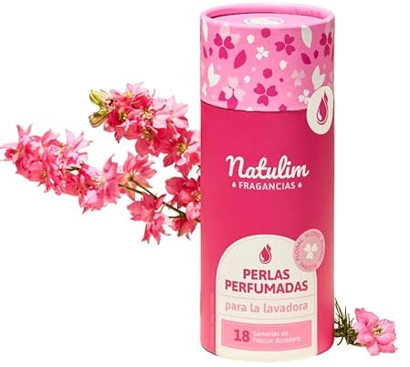 Natulim Wäscheparfüm Duftperlen Waschmaschine Wäscheduft Perlen für empfindliche Haut und alle Textilien nachhaltige Wäscheperlen mit langanhaltender Blumenduft für 30 Waschgänge Made in EU